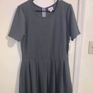 LulaRoe NWT 3XL Solid Gray Amelia